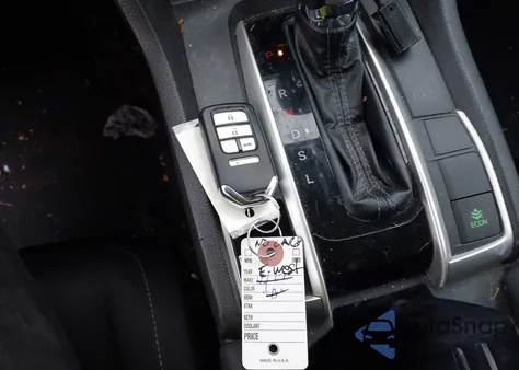 2021 Honda Civic Ex из США, поврежденный, VIN 19XFC1F3XME200714